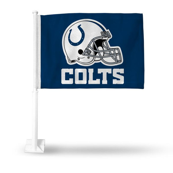 NFL Rico Industries Indianapolis Colts Helmet Car Flag