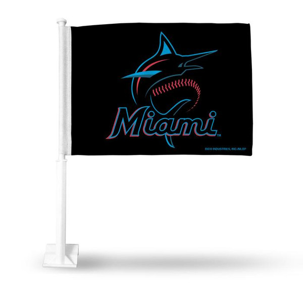MLB Rico Industries Miami Marlins Car Flag