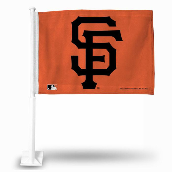 MLB Rico Industries San Francisco Giants Orange Car Flag