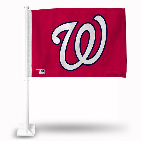 MLB Rico Industries Washington Nationals W Car Flag