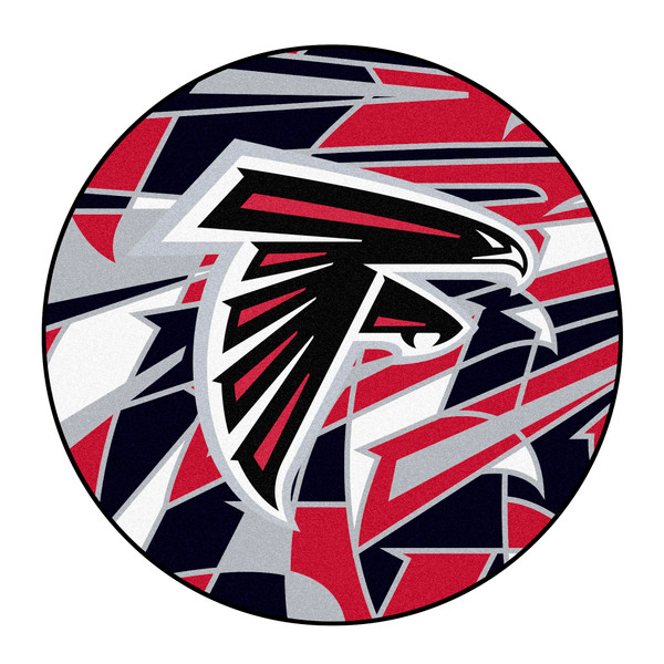Atlanta Falcons NFL x FIT Roundel Mat NFL x FIT Pattern & Team Primary Logo Pattern
