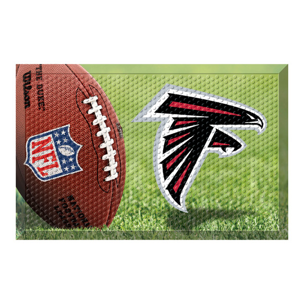 Atlanta Falcons Scraper Mat Falcon Primary Logo Photo