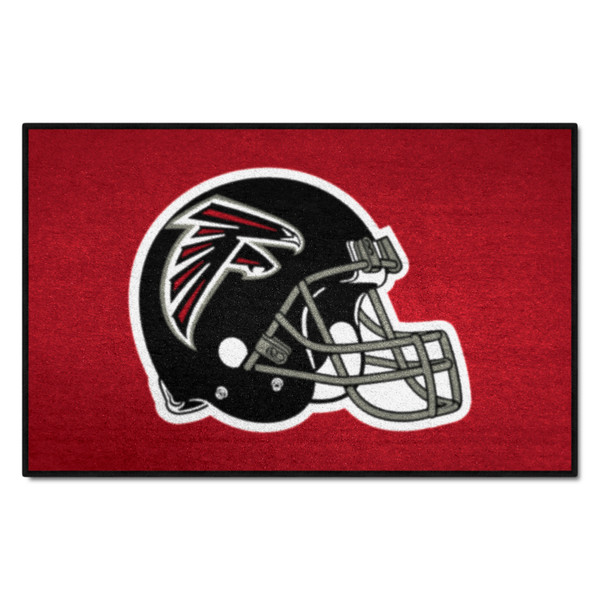 Atlanta Falcons Starter Mat Falcons Helmet Logo Red