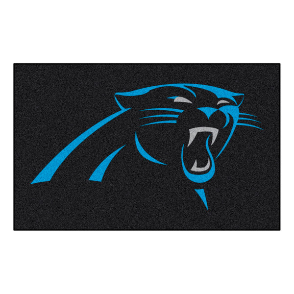 Carolina Panthers Ulti-Mat Panthers Primary Logo Black