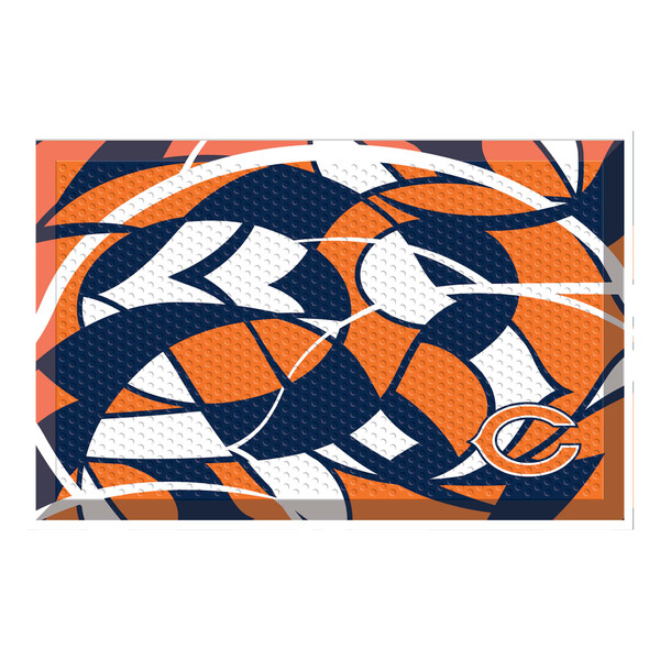 Chicago Bears NFL x FIT Scraper Mat NFL x FIT Pattern & Team Primary Logo Pattern