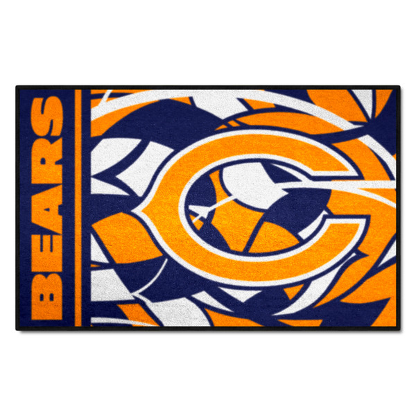 Chicago Bears NFL x FIT Starter Mat NFL x FIT Pattern & Team Primary Logo Pattern