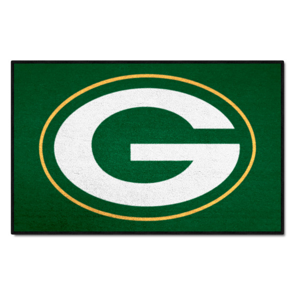 Green Bay Packers Starter Mat Packers Primary Logo Green