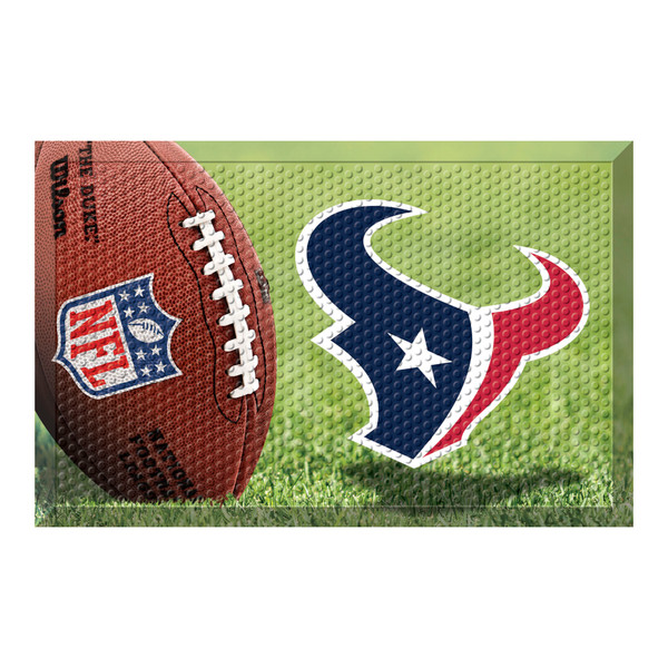 Houston Texans Scraper Mat Texans Primary Logo Photo