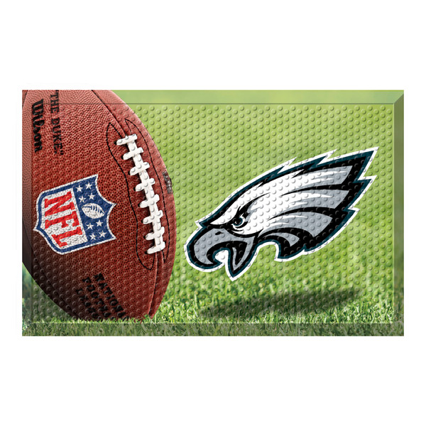 Philadelphia Eagles Scraper Mat Eagle Head Primary Logo Photo
