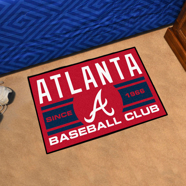 MLB - Atlanta Braves Uniform Starter Mat 19"x30"