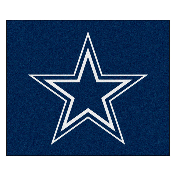 Dallas Cowboys Tailgater Mat Cowboys Primary Logo Navy