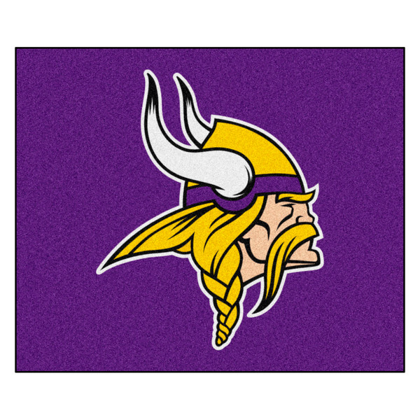 Minnesota Vikings Tailgater Mat Vikings Primary Logo Purple