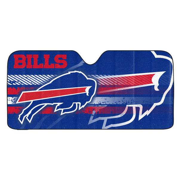 Buffalo Bills Auto Shade Primary Logo, Alternate Logo and Wordmark Blue