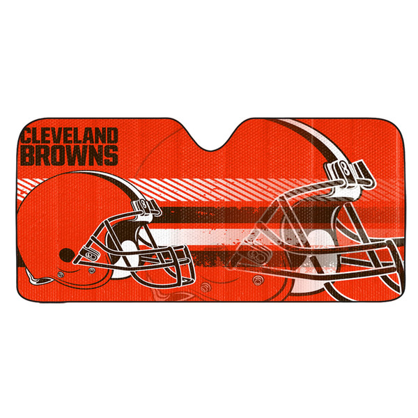 Cleveland Browns Auto Shade Primary Logo, Alternate Logo and Wordmark Orange