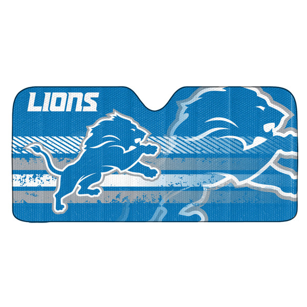 Detroit Lions Auto Shade Primary Logo, Alternate Logo and Wordmark Blue