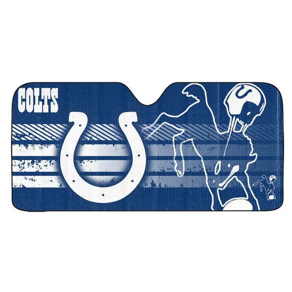 Indianapolis Colts Auto Shade Primary Logo, Alternate Logo and Wordmark Blue