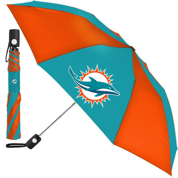Miami Dolphins 42 Inch Auto Folding Umbrella