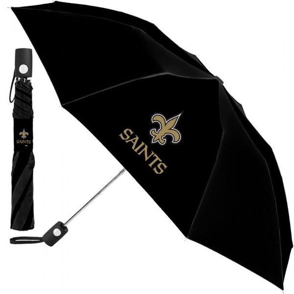 New Orleans Saints 42 Inch Auto Folding Umbrella