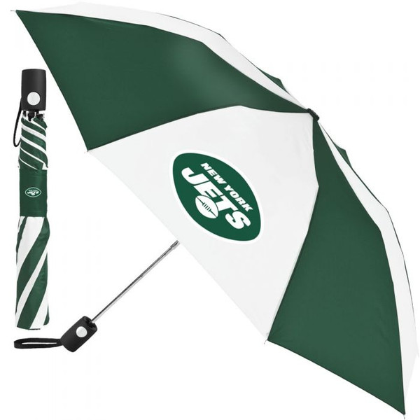 New York Jets 42 Inch Auto Folding Umbrella