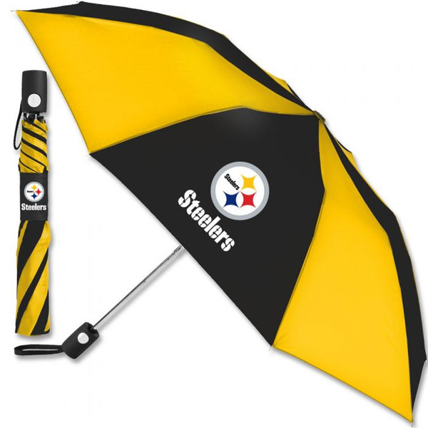 Pittsburgh Steelers 42 Inch Auto Folding Umbrella