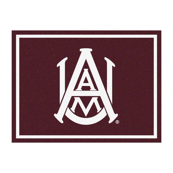 Alabama Agricultural & Mechanical University - Alabama A&M Bulldogs 8x10 Rug A A&M U Primary Logo Maroon