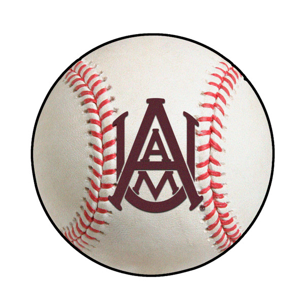 Alabama Agricultural & Mechanical University - Alabama A&M Bulldogs Baseball Mat A A&M U Primary Logo Maroon