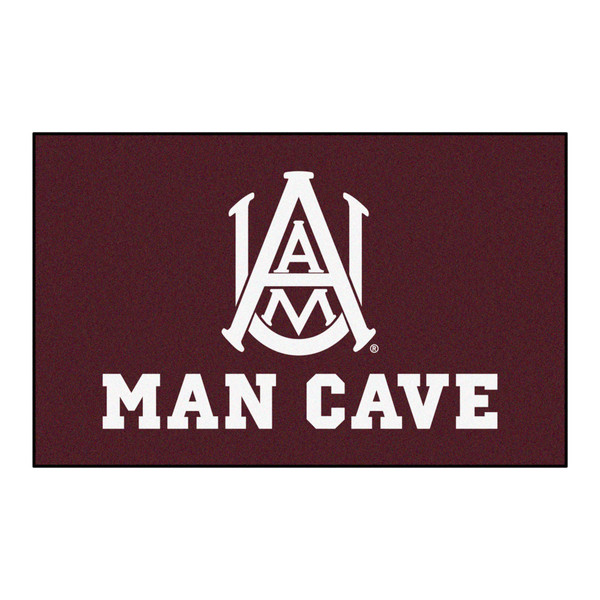 Alabama Agricultural & Mechanical University - Alabama A&M Bulldogs Man Cave UltiMat A A&M U Primary Logo Maroon
