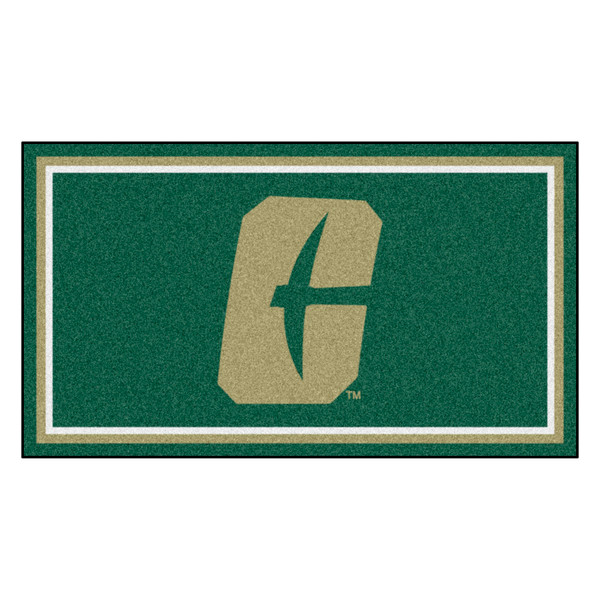 University of North Carolina at Charlotte - Charlotte 49ers 3x5 Rug "C" Logo Green