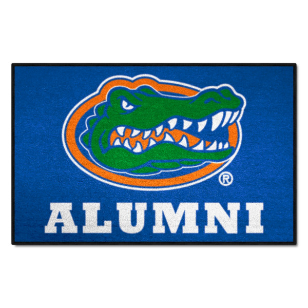 University of Florida - Florida Gators Starter Mat - Alumni Gator Head Primary Logo Blue