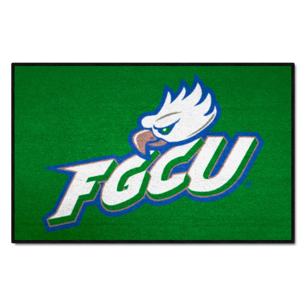 Florida Gulf Coast University - Florida Gulf Coast Eagles Starter Mat "FGCU Eagle" Logo Green