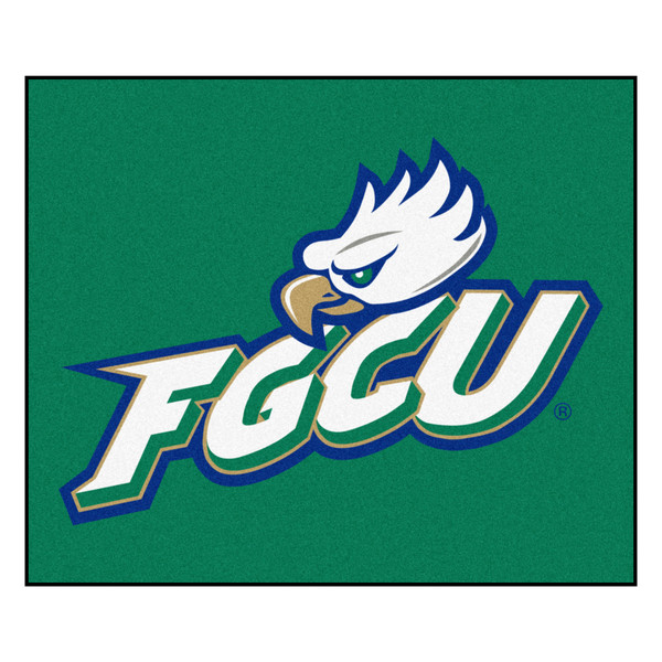 Florida Gulf Coast University - Florida Gulf Coast Eagles Tailgater Mat "FGCU Eagle" Logo Green