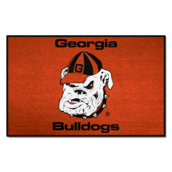 University of Georgia - Georgia Bulldogs Starter Mat G Primary Logo Red