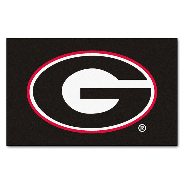 University of Georgia - Georgia Bulldogs Ulti-Mat G Primary Logo Black