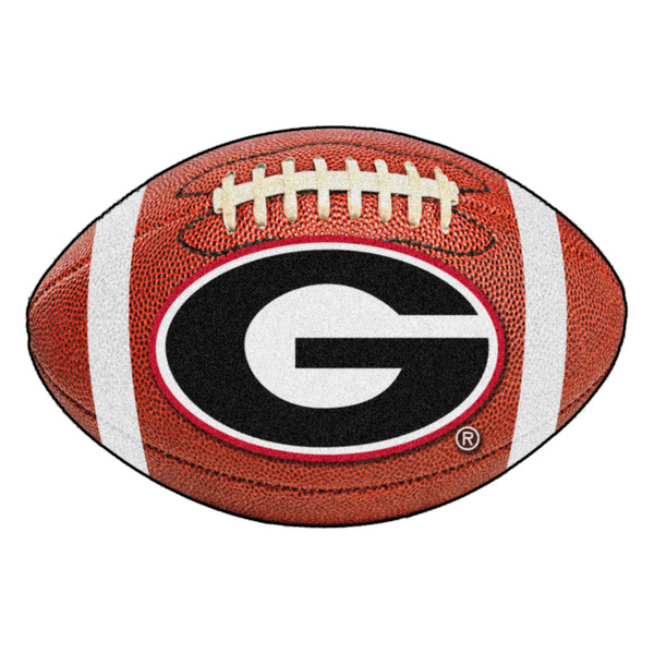 University of Georgia - Georgia Bulldogs Football Mat G Primary Logo Brown