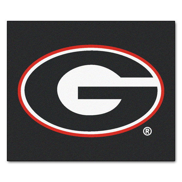 University of Georgia - Georgia Bulldogs Tailgater Mat G Primary Logo Black