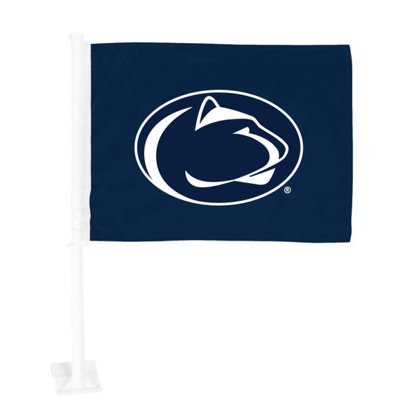 Pennsylvania State University - Penn State Nittany Lions Car Flag "Nittany Lion" Logo Navy