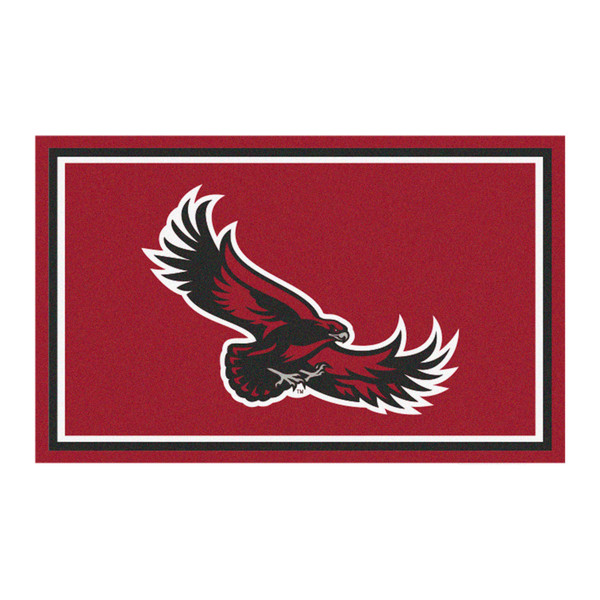 St. Joseph's University - St. Joseph's Red Storm 4x6 Rug Hawk Primary Logo Red