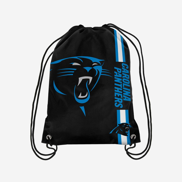 Carolina Panthers Big Logo Drawstring Backpack