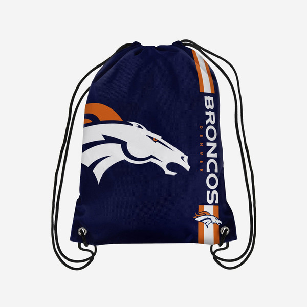 Denver Broncos Big Logo Drawstring Backpack