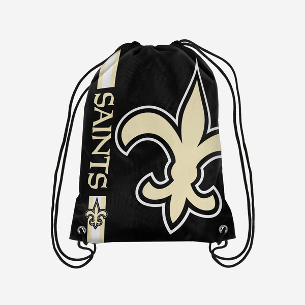 New Orleans Saints Big Logo Drawstring Backpack