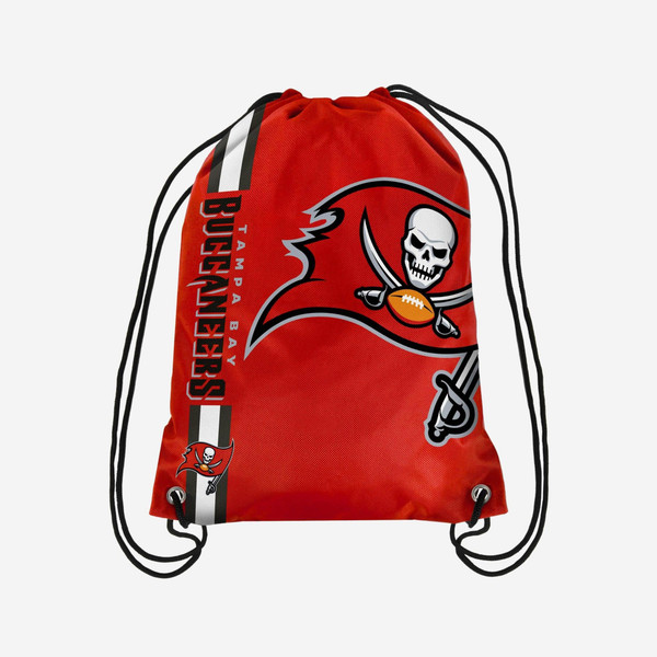 Tampa Bay Buccaneers Big Logo Drawstring Backpack