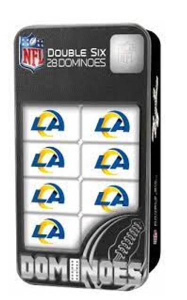 Los Angeles Rams Double-Six Dominoes Set