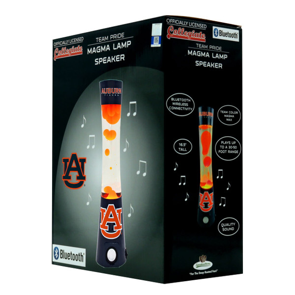 Auburn Tigers Magma Lamp - Bluetooth Speaker