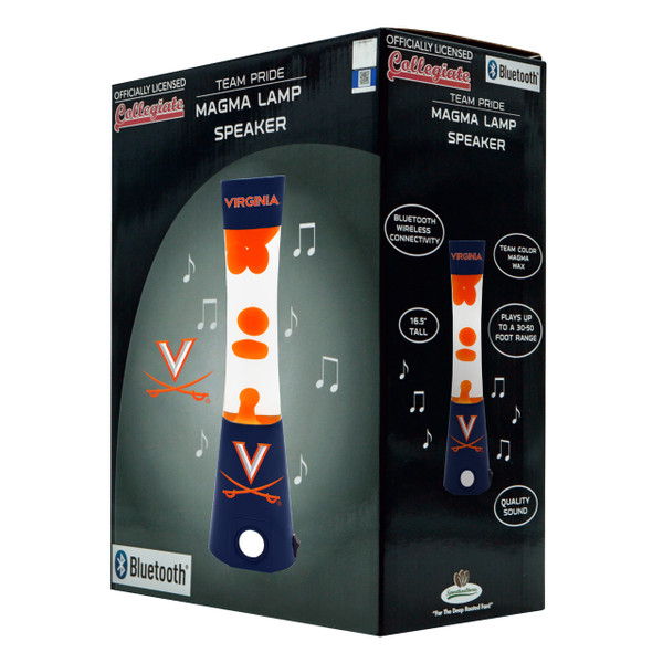 Virginia Cavaliers Magma Lamp - Bluetooth Speaker