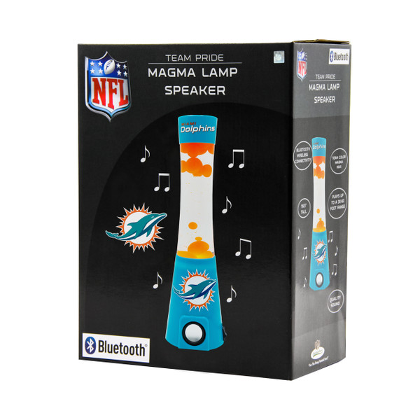 Miami Dolphins Magma Lamp - Bluetooth Speaker