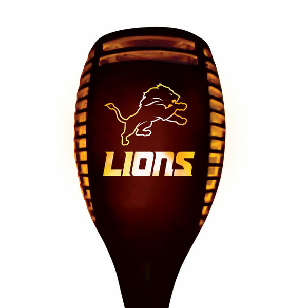 Detroit Lions Solar Torch LED