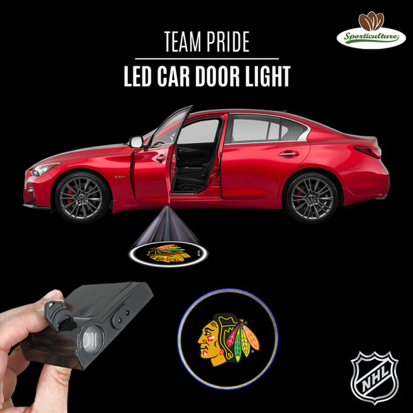 Chicago Blackhawks Car Door Light LED