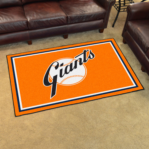 Retro Collection - 1947 New York Giants 4x6 Rug