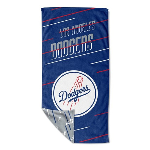 Los Angeles Dodgers Splitter Beach Towel with Mesh Bag