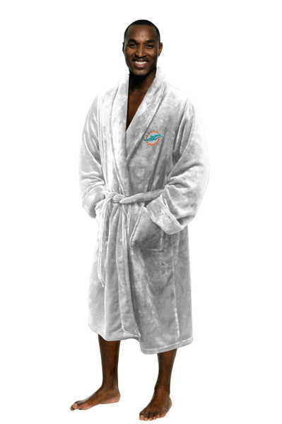 Miami Dolphins Bathrobe Size L/XL